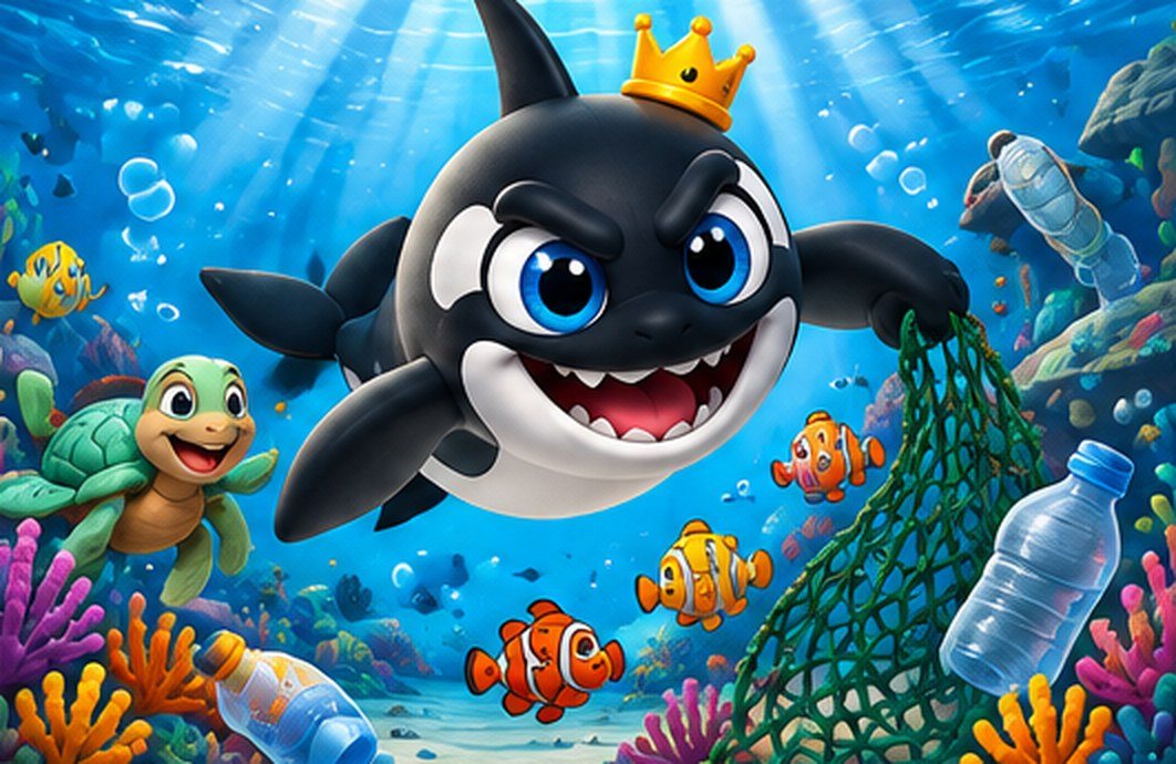 Orca the Orca in action